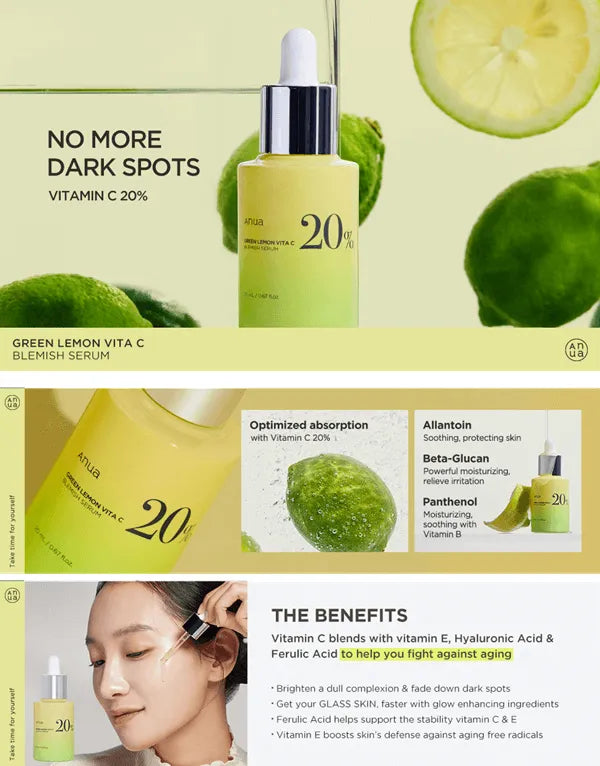 Anua - Vitamin C 20 Blemish Serum