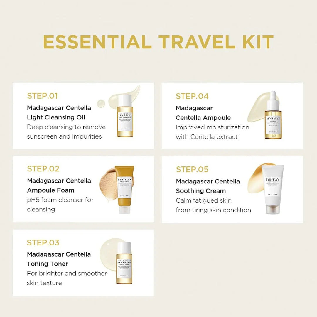 SKIN 1004 - Madagascar Centella Travel Kit