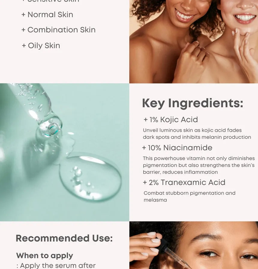 NINELESS - B-Boost 1% Kojic Acid Serum