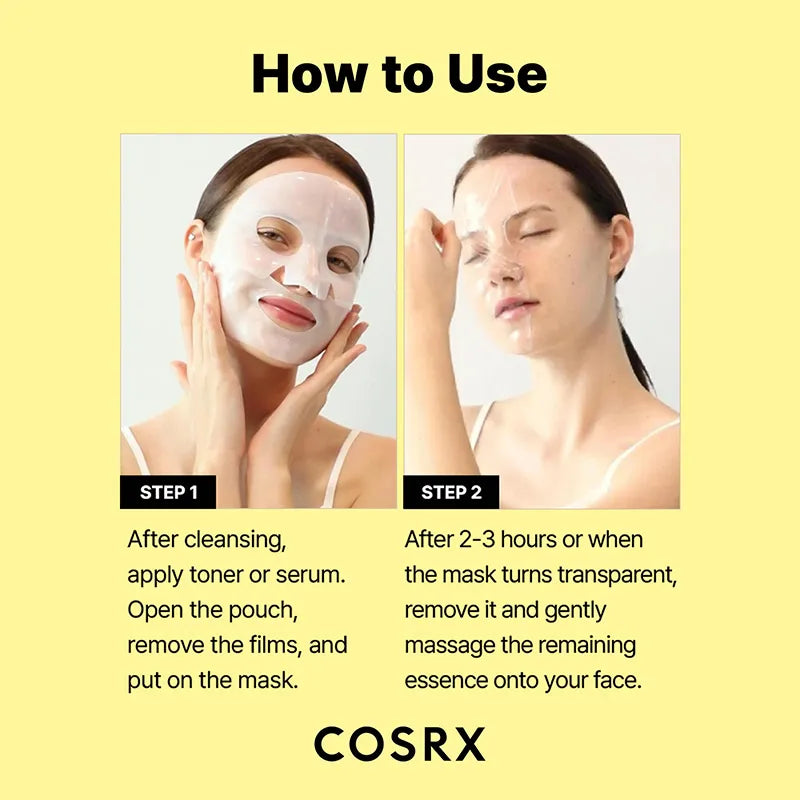 COSRX - Advanced Snail Mucin Glass Glow Hydrogel Mask Set