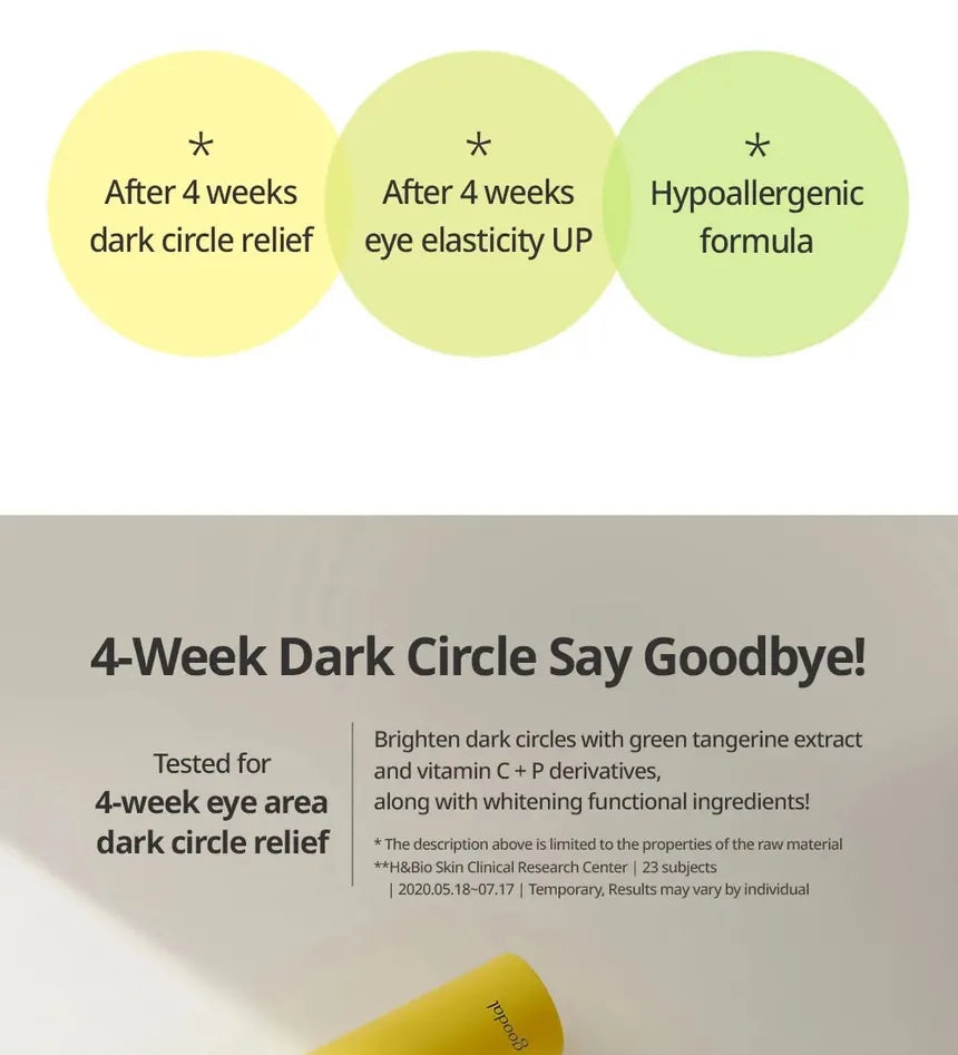 goodal Green Tangerine Vita C Dark Circle Eye Cream 30ml