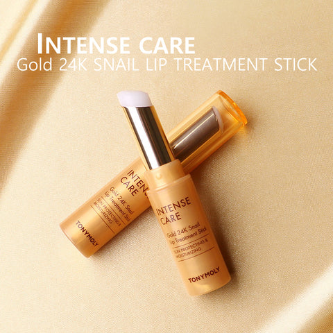 TONYMOLY - Intense Care Gold 24K Snail Lip Treatment Stick SPF15