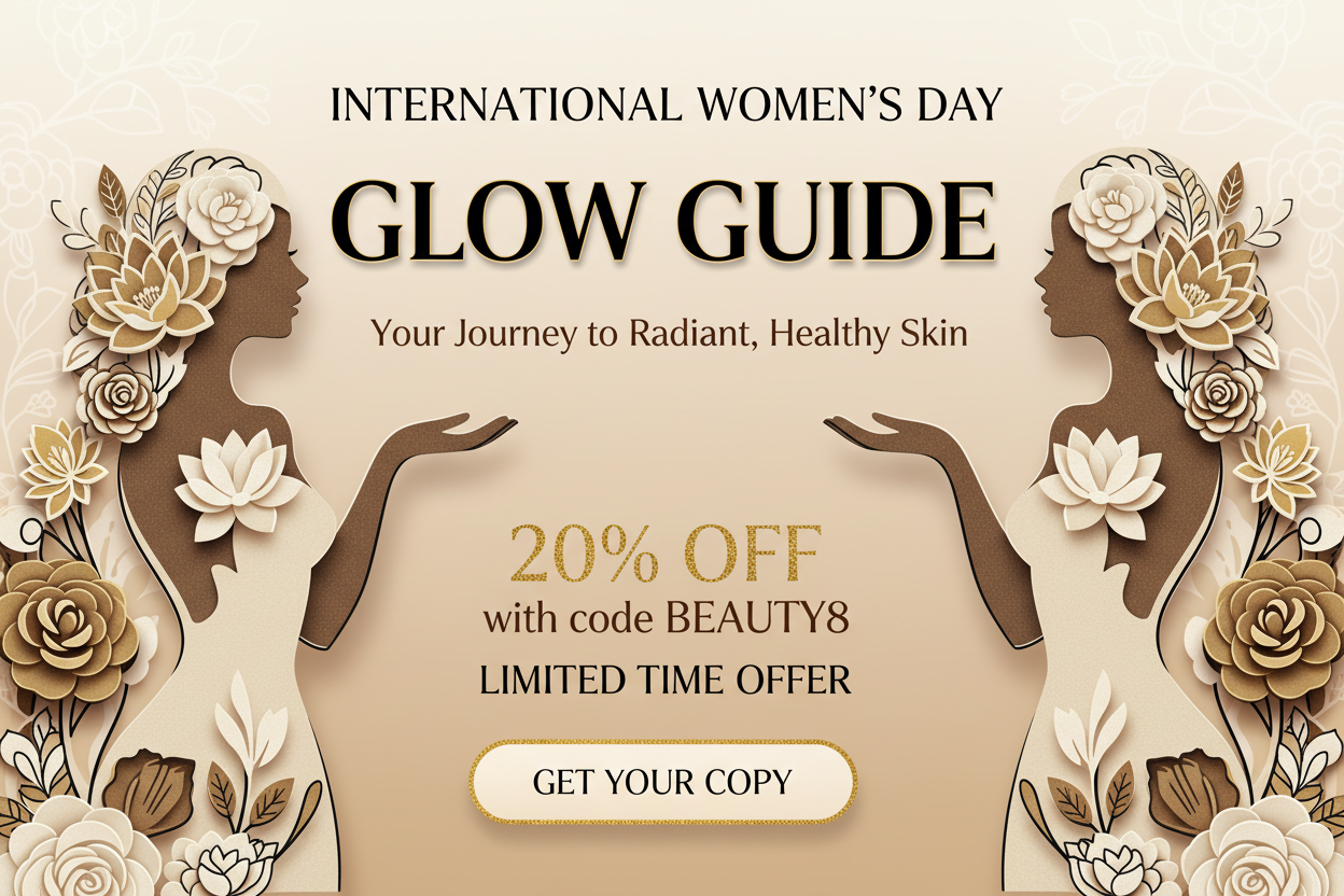 Women's Day Glow Guide Banner - Brand Colors